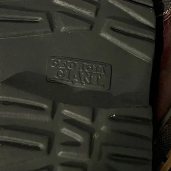 Boys Brown Leather Georgia Giant Romeo’s size 9 - Picture 3 of 4